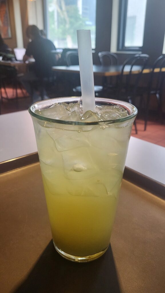study cafe in Seoul greengrape ade