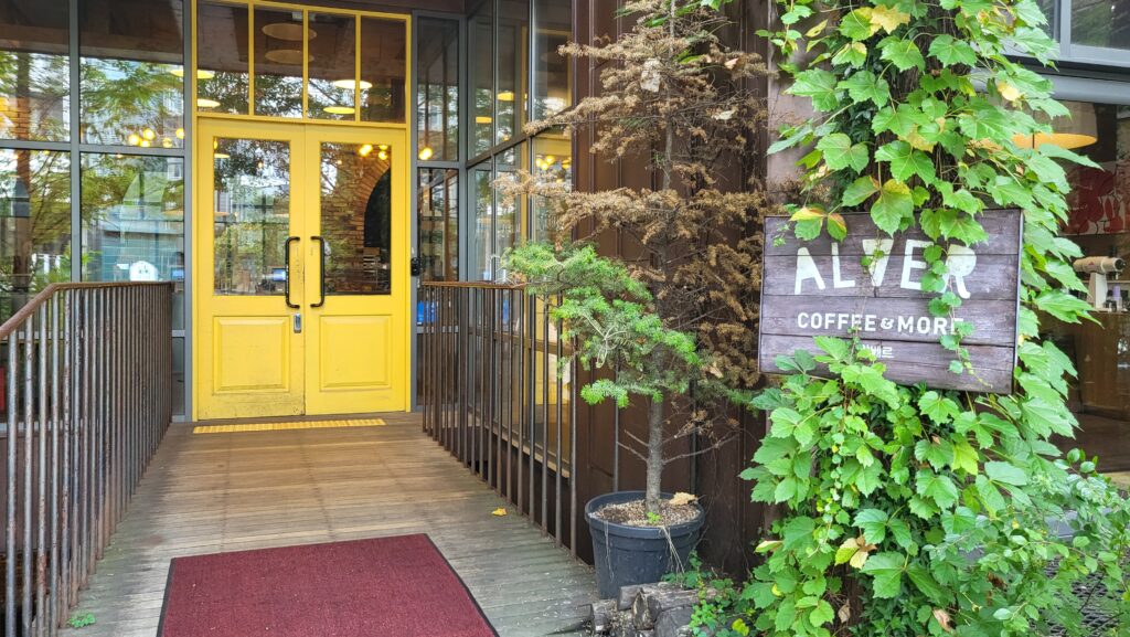 Cafe Alver Cafe Sign