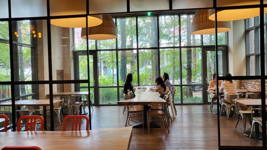 first floor seating