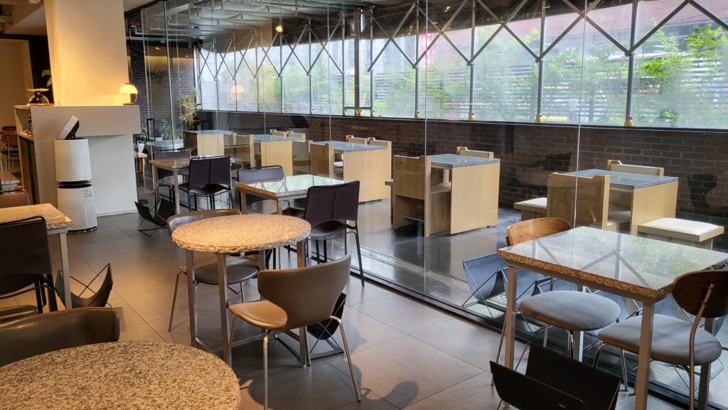 Triode cafe interior