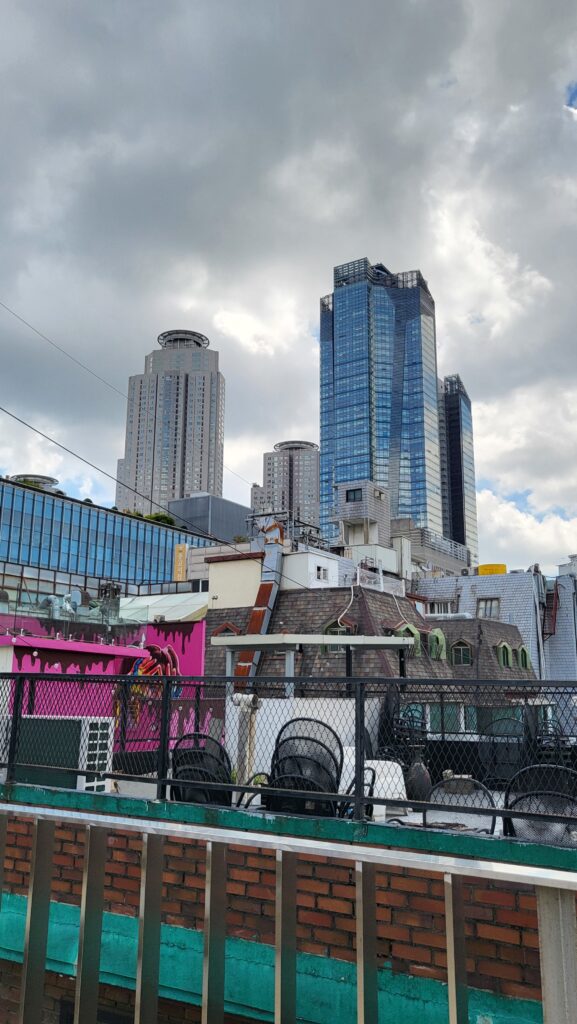 rooftop building view