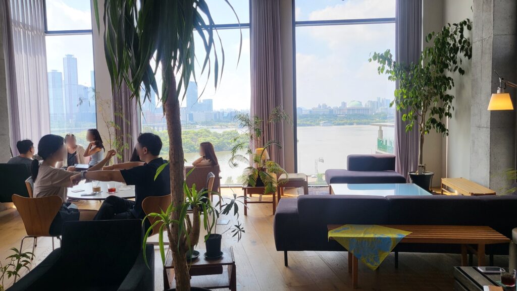 7th floor at Bean Brothers Seoul