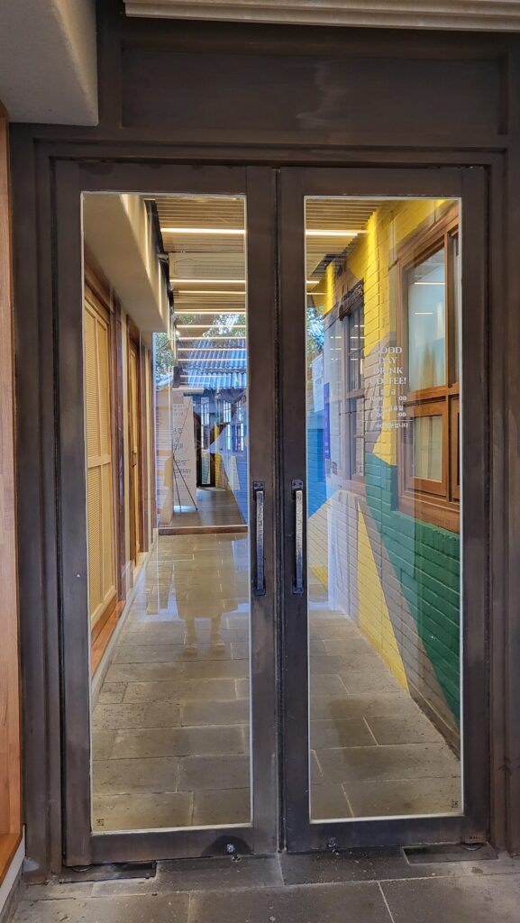 Back entrance of Corcovado Art Cafe Jongno