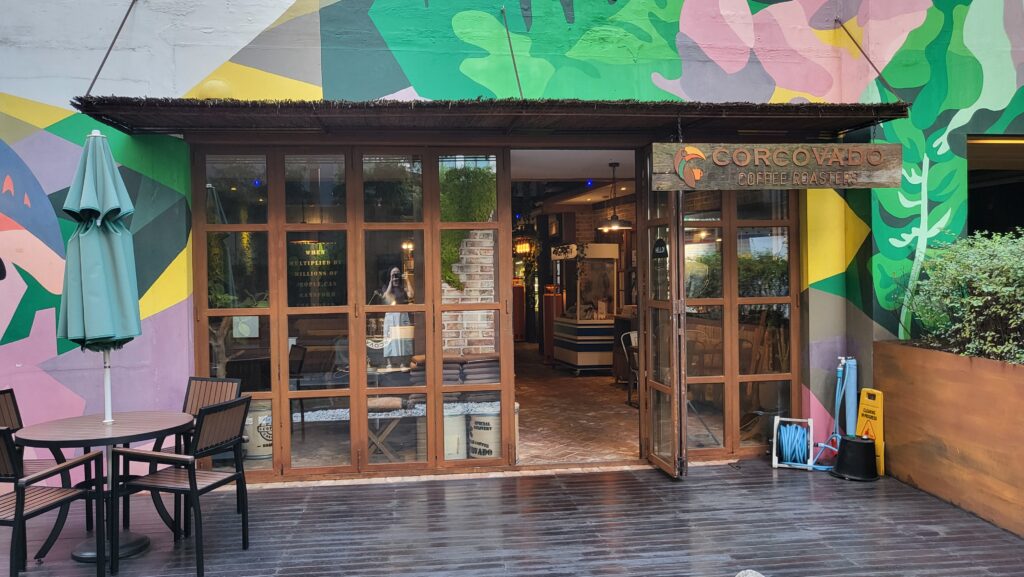 Front entrance of Corcovado Art Cafe Jongno near Jongno 3ga Station