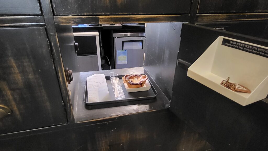 pick up your order from the mailbox