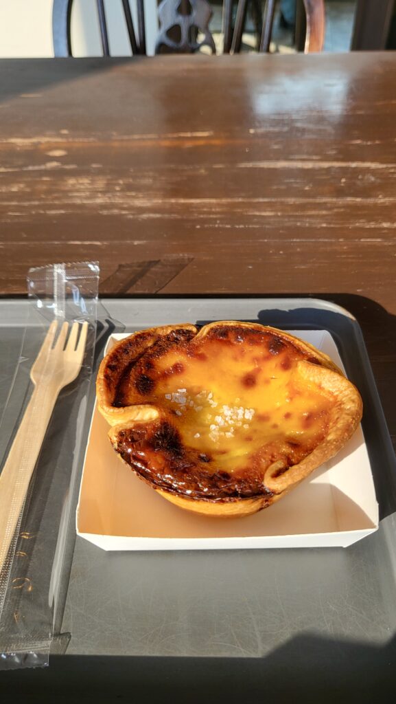 Mailroom Sindang Cafe salt egg tart