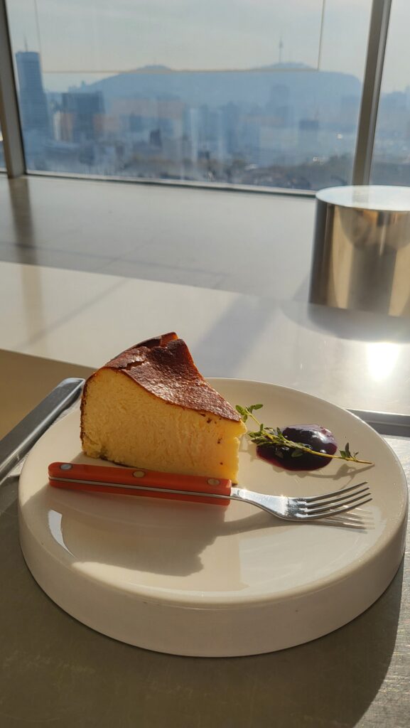 Basque cheesecake 
