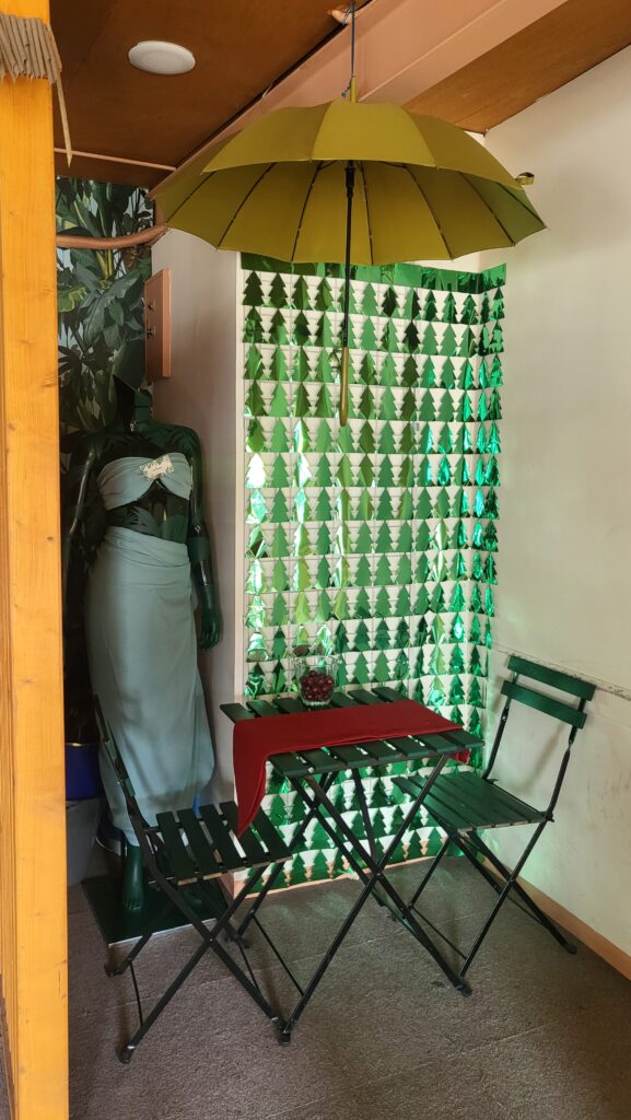 Second floor view at Jeong Geurida Nature Cafe Near Heunginjimun Gate & Dongdaemun Station