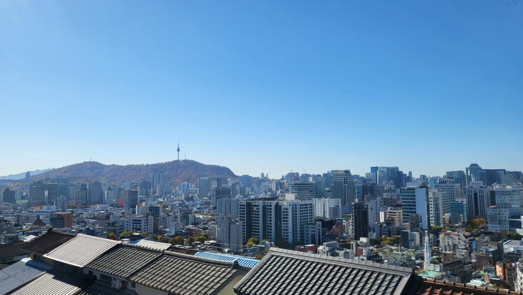 naksan park gaeppul cafe day view