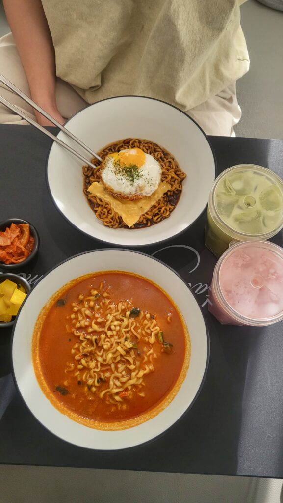 Best Manga Cafe Sindang Seoul meal