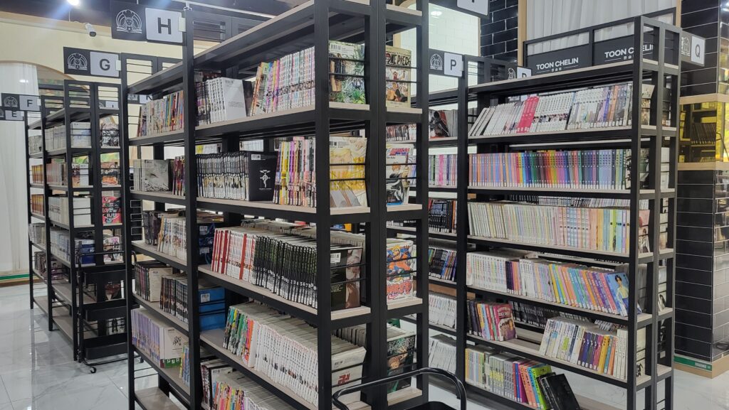 Best Manga Cafe Sindang Seoul manga/books