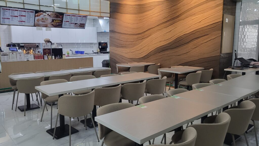 Best Manga Cafe Sindang Seoul counter