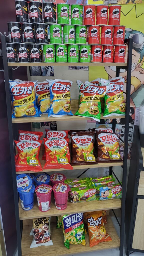 Best Manga Cafe Sindang Seoul snack