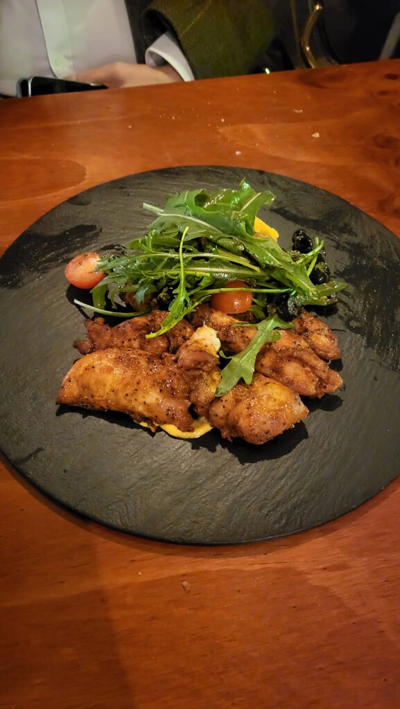 Sayu's Library Myeongdong Date Spot  grilled chicken steak