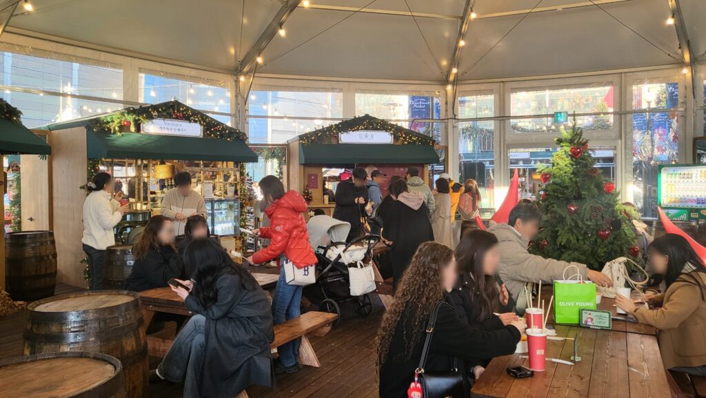 Jamsil Christmas Market Date Daytime Experience