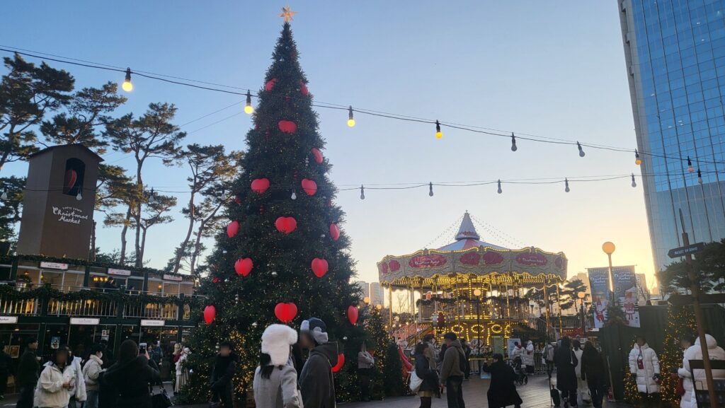 Jamsil Christmas Market Date Daytime Experience