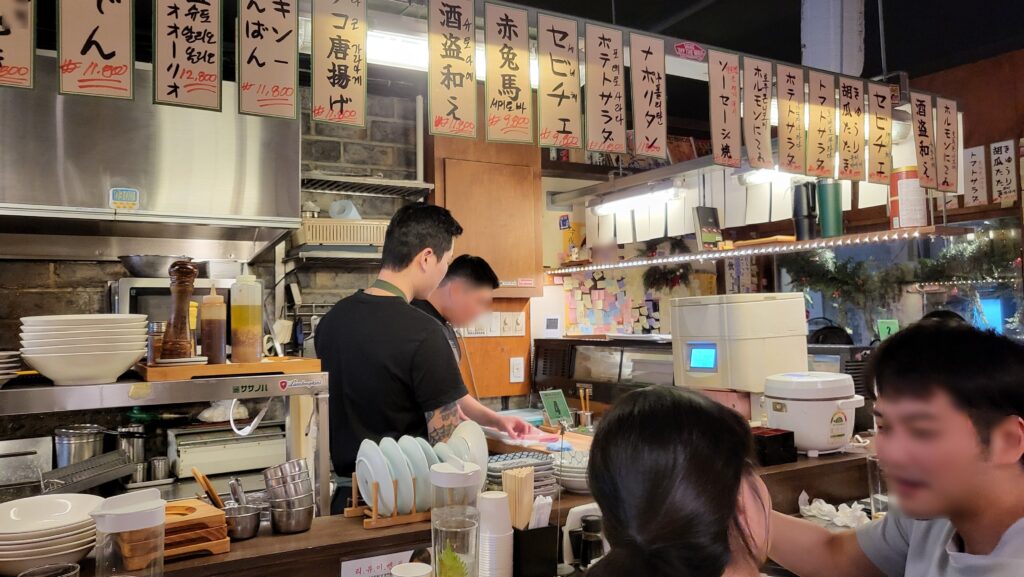 Jamsil Best Sushi Sasanoha interior