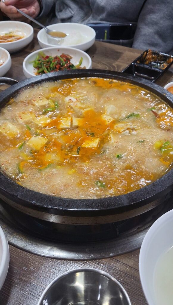 stone-pot soybean paste stew