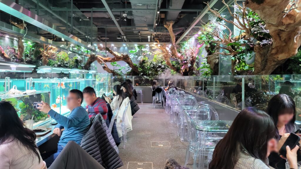 Jamsil Aquarium Cafe Aquagarden